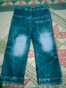 Embroidered Denim Jeans