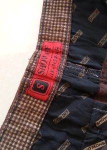 Checks Brown And Coffee Men Jeans