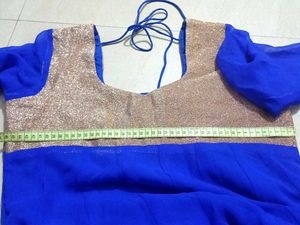 Royal Blue Anarkali Dress