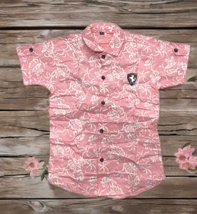 Cute Pink Floral Shirt