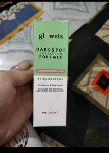 Glowrix Dark Spots Corrector New Face Moisturizer