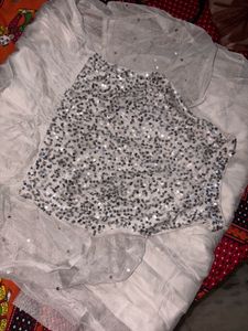 Elegant Grey Ethnic Gown