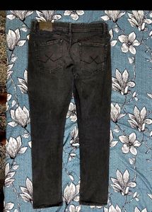 WROGN Men Black Slim Fit Mid-RiseCleanLookStretc