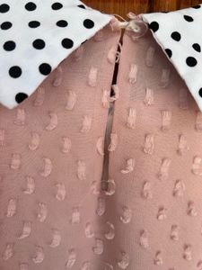 Polka Dot Collar Summer Dress