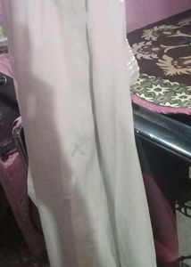 Men White Linen Track Pants Relax fit