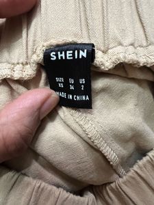 Beige Cargo Pants