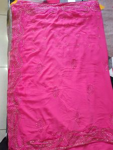 Beautiful Embroidery Saree