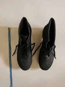 Black Velvet Boots - Size 7 (UK)