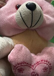 Pink Plush Dog Toy