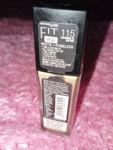 Maybelline Fit Me Foundation - Shade 115