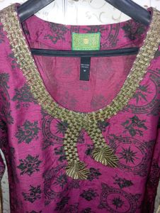 Tracy Porter Burgundy Tunic Top