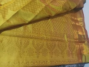 Golden Weave Saree