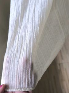 White Puff Sleeve Dress(No Return)