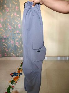 Gray Cargo Pants