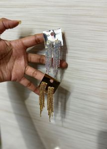 Sparkly Fringe Earrings