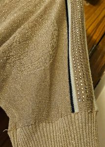 Metallic Color Partywear Top