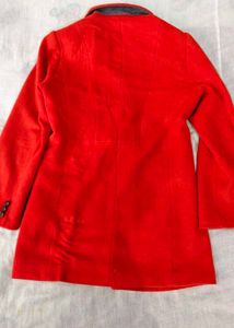 Red Zara Woman&#39;s Coat