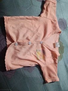 Peach Baby Bodysuit