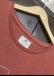 Burgundy Color T-shirt For 42 Chest