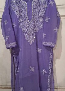 Chikankari Kurti