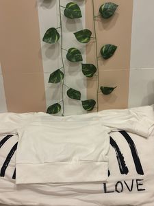 Cute White Crop Top