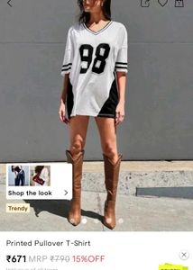 oversized pullover t-shirt