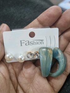 Fashion Earring & Ring Set
