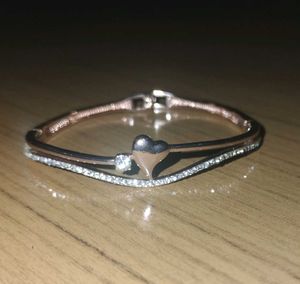 Heart Bangle Bracelet