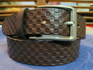 Genuine leather belt