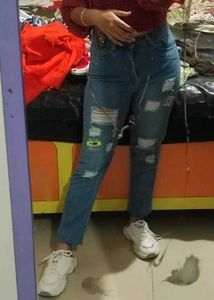 Hight Waist Denim Jeans | Designer And Stylish