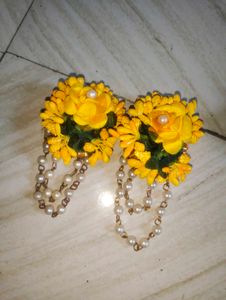 Floral Jewellery haldi Set