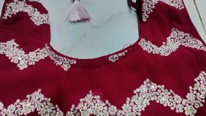 Maroon Traditional Dress