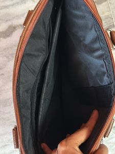 Vista laptop leather Bag