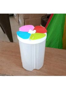 4 In 1 Transparent Sealed Storage Box - 2000ml