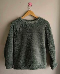 Crop Fleece Sweater