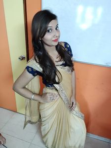 Elegant Saree with readymade blouse