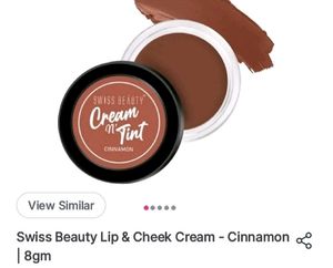Swiss Beauty Lip And Cheek Cream - Cinnamon (8g)