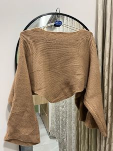 Rare Find Knitwear Cropped Batwing Sweater