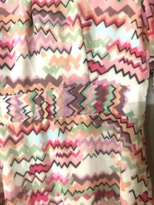 Patterned Mini Dress