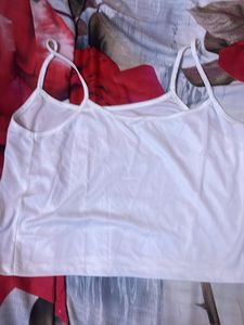 White Basic Crop Top