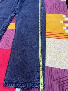 Wide Leg Denim Jeans