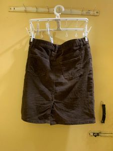 GAP brown Denim Mini Skirt