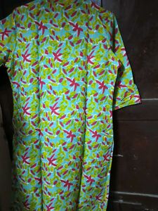 Brand New Cotton Kurti - Light Green Colour