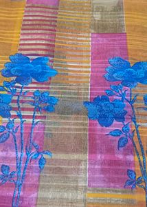 Floral Print Saree