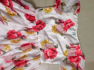 Long Floral Dreamy Dress