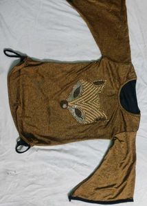Fox Embellished Top