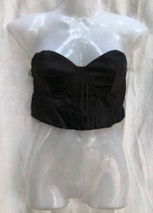 11111. Black Corset Top