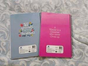 Set Of 3 Spiral Notebooks