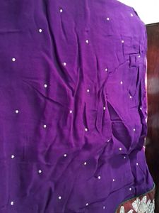 Heavy work  saree