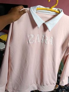 Zara Pink Top
